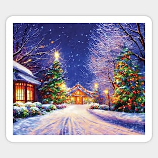 Christmas In Town - Scene 9 Sticker